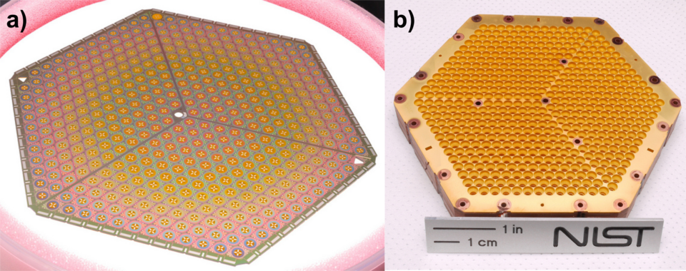 detector and feedhorn arrays