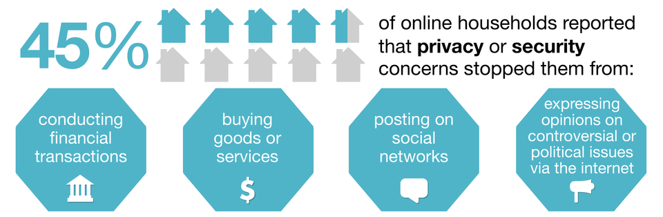 Security and Privacy Concerns Infographic