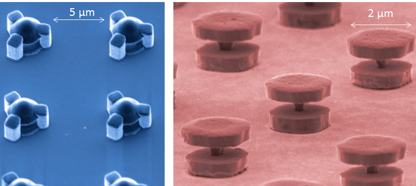 Micro-fabricated magnetic structures