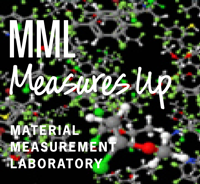 MML Measures Up logo on molecule model