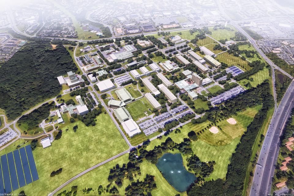 Gaithersburg Master Plan - Proposed Aerial View