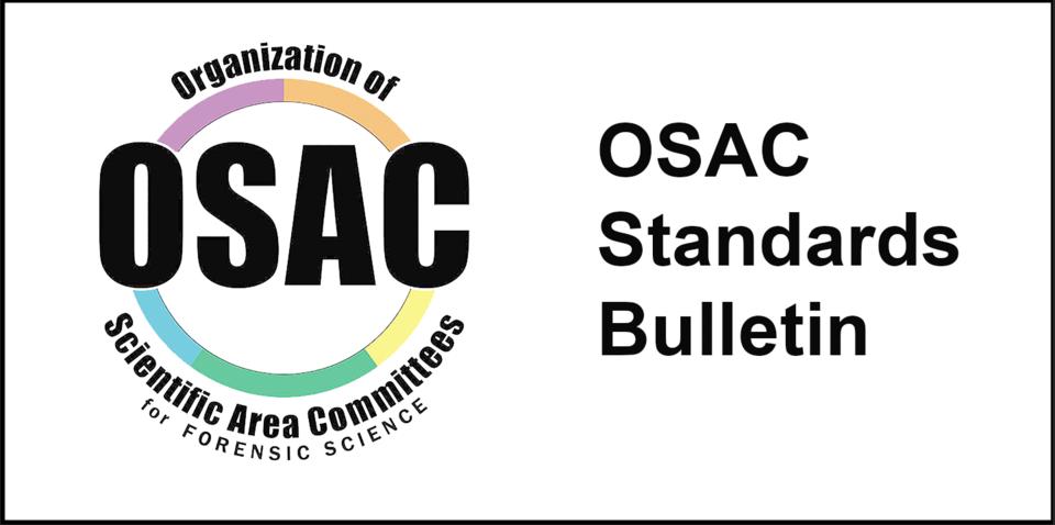 OSAC Standards Bulletin banner