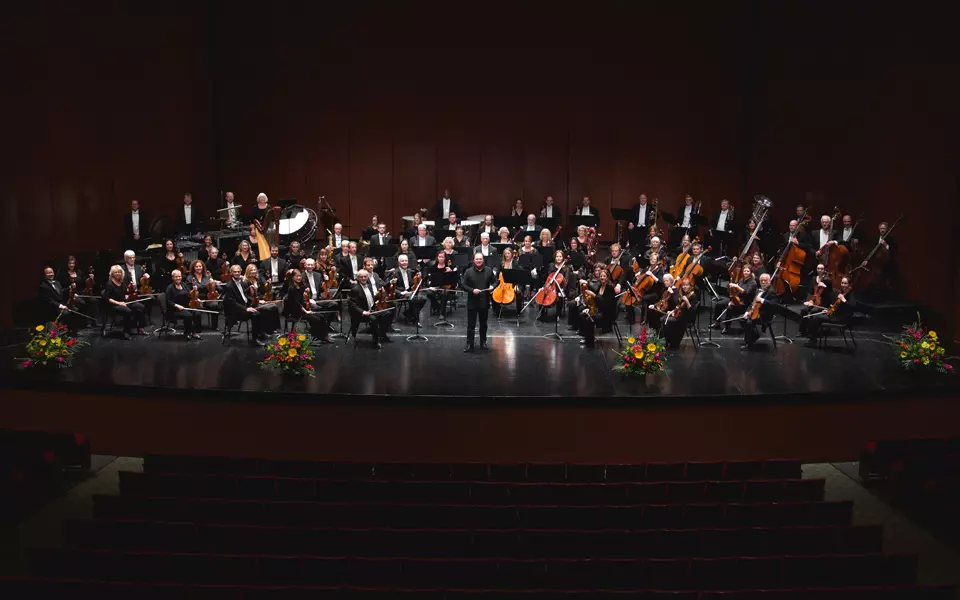 Photo of the New Mexico Philharmonic Orchestra.