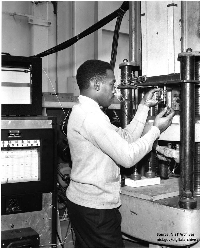 A man at a lab instrument