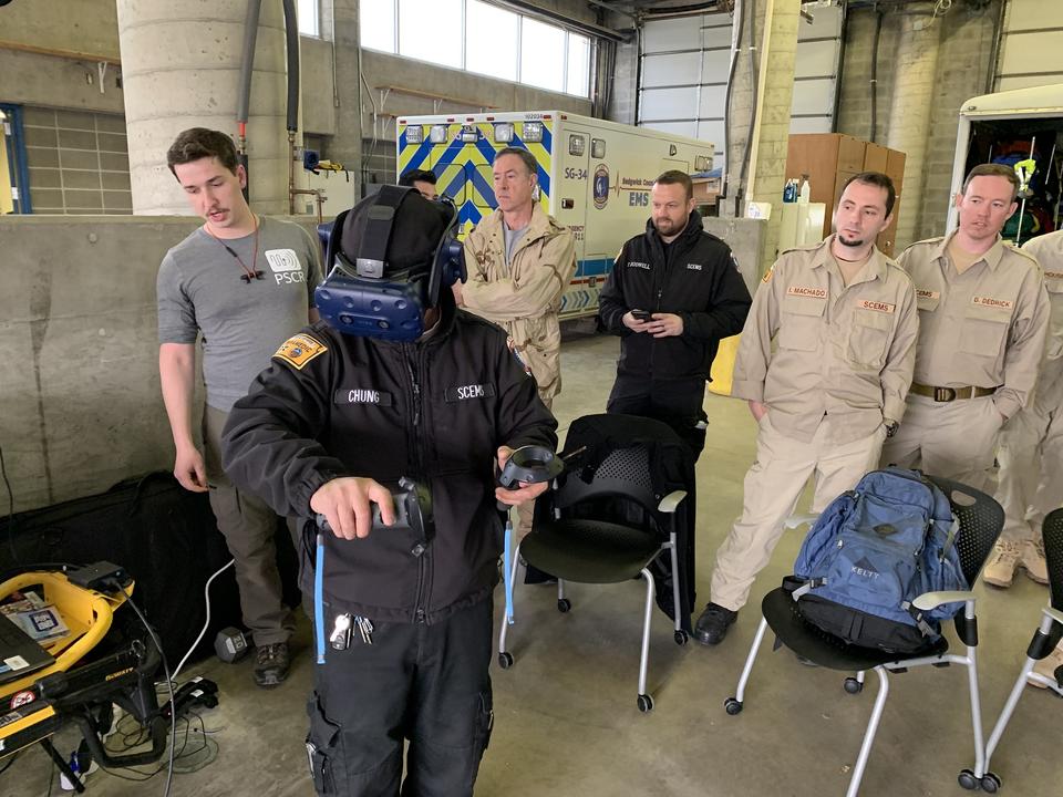 In April 2019, members of PSCR's UI/UX team observed a Mass Casualty Incident (MCI) training exercise conducted by Sedgwick County EMS in Wichita, Kansas.