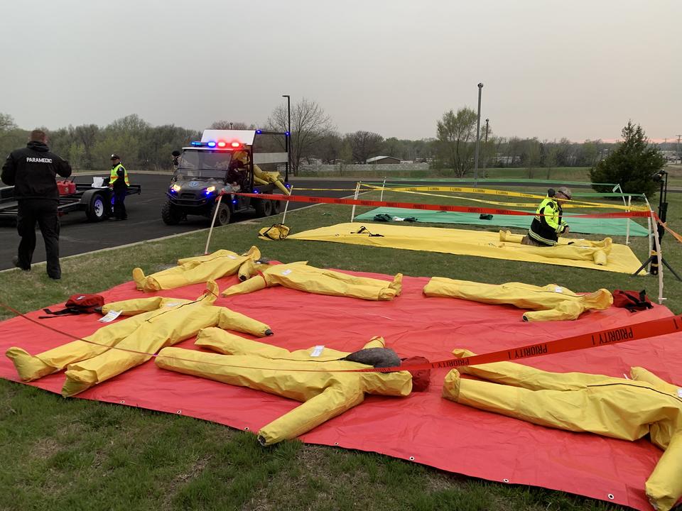 In April 2019, members of PSCR's UI/UX team observed a Mass Casualty Incident (MCI) training exercise conducted by Sedgwick County EMS in Wichita, Kansas.
