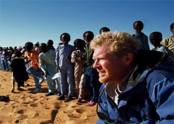 photo of a man in Africa