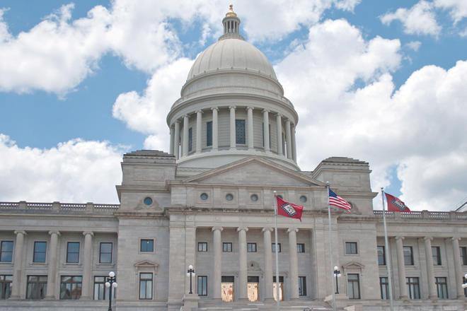 Arkansas state capitol building