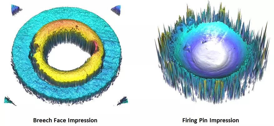 Two open circles. Left: blue on outer edge, yellow in the middle. Right: Blue with jagged outer edge