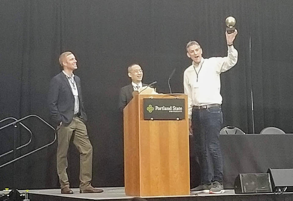 NIST's Sokwoo Rhee Receives the Portland Golden Globe Award 2019