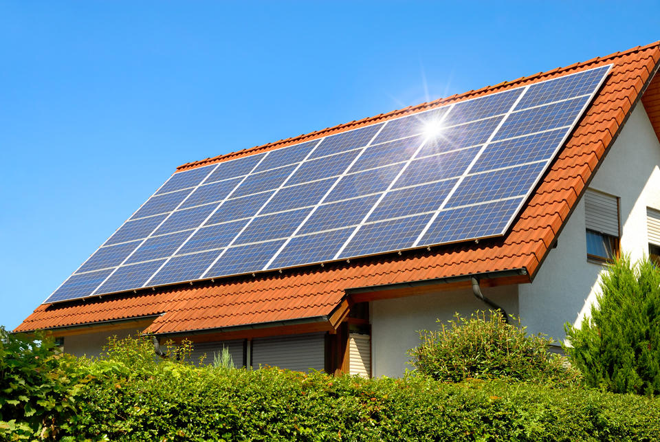 Image of solar panels