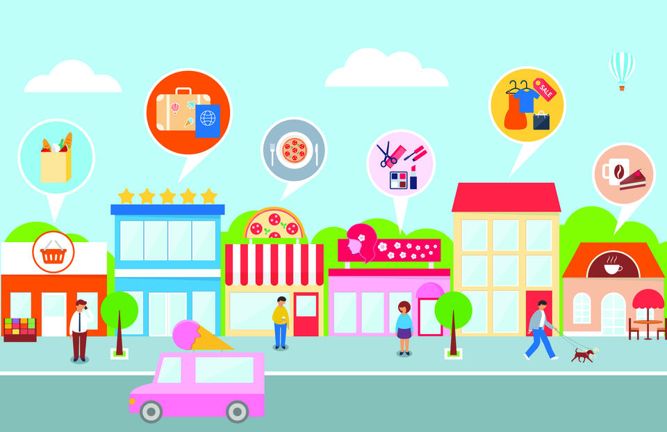 Image of small business/shops