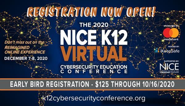NICE K12 Conf 2020 Reg Open