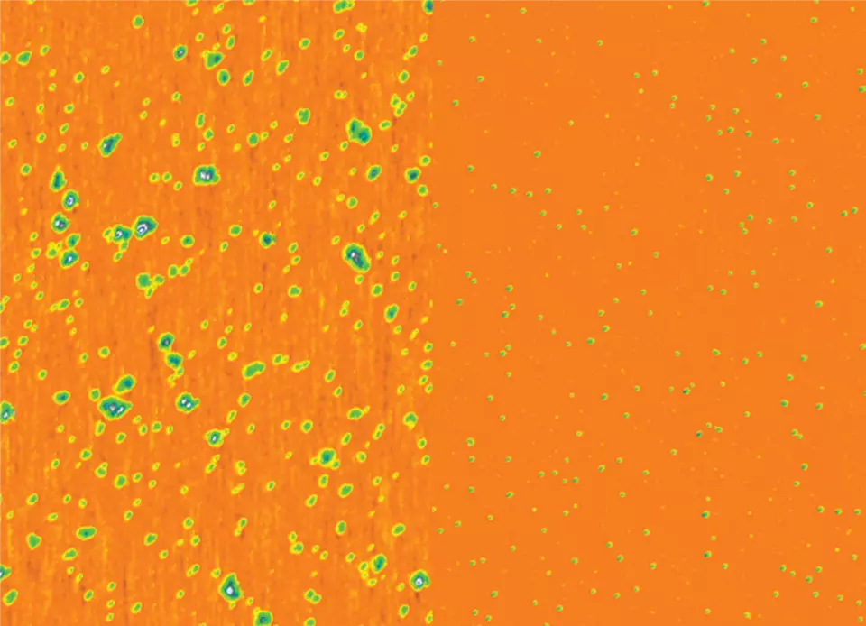 AFM images of silica nanoparticle