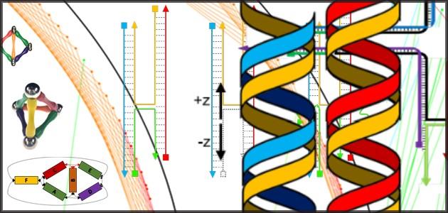 DNA origami collage