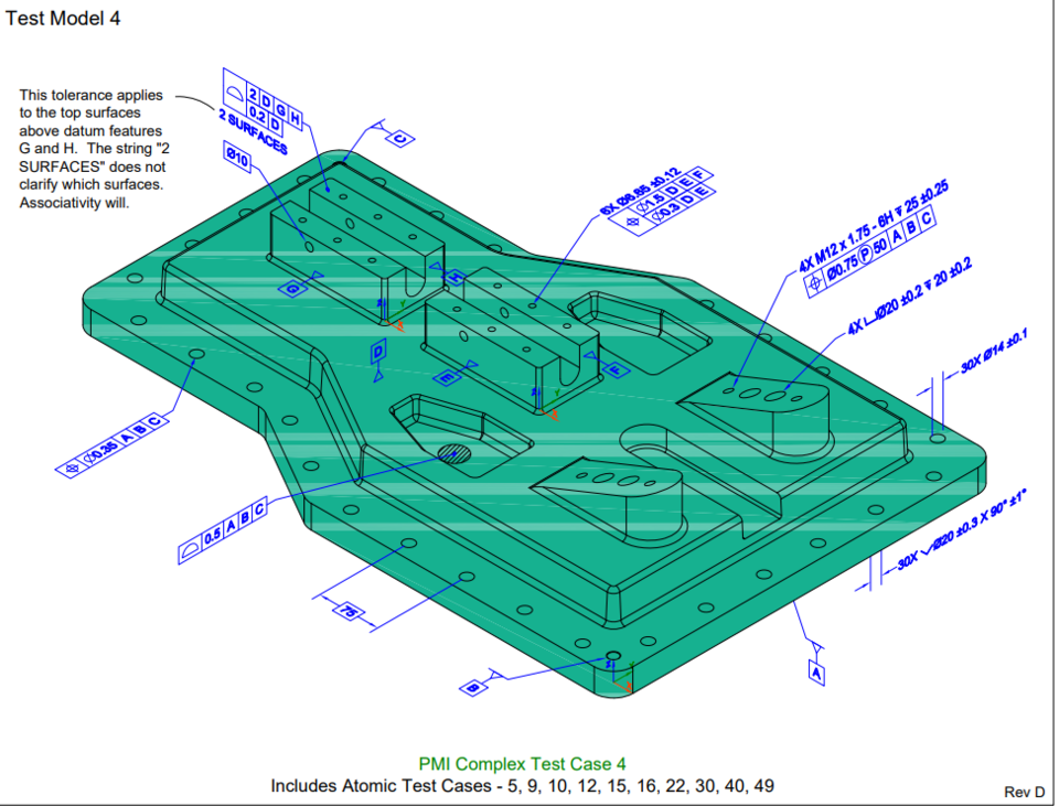 NIST PMI Test Model 4