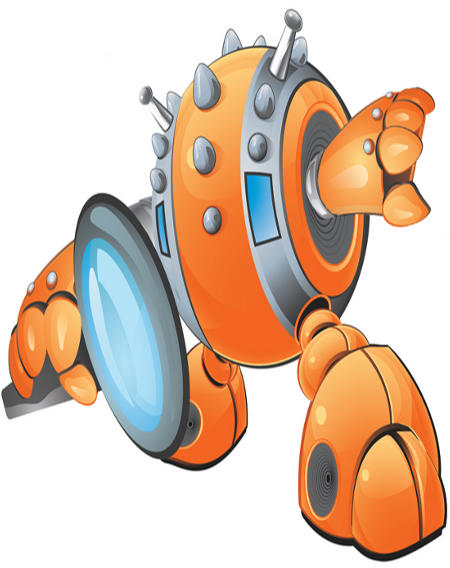 orange robot image