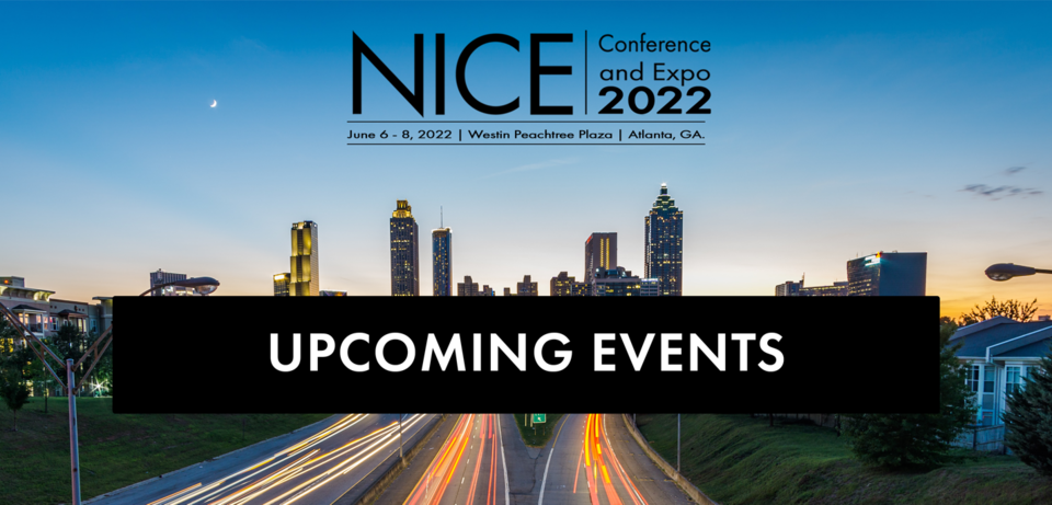 NICE Conference Upcoming Events Banner