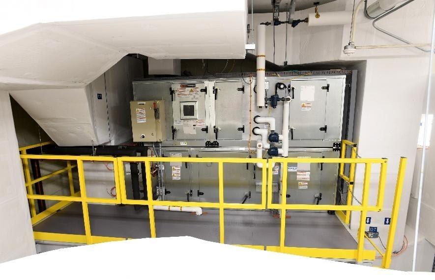 Figure 6 Outdoor air unit for weather generation