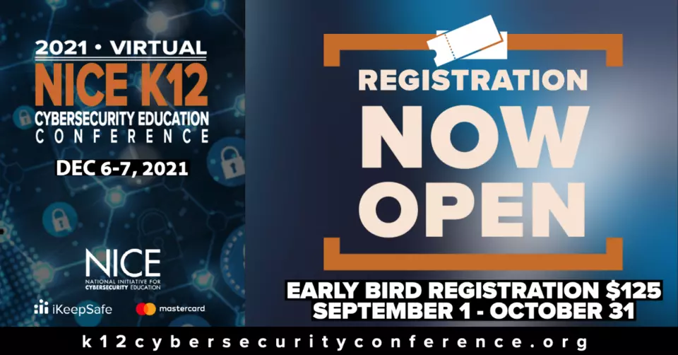 NICE K12 Registration Now Open Image
