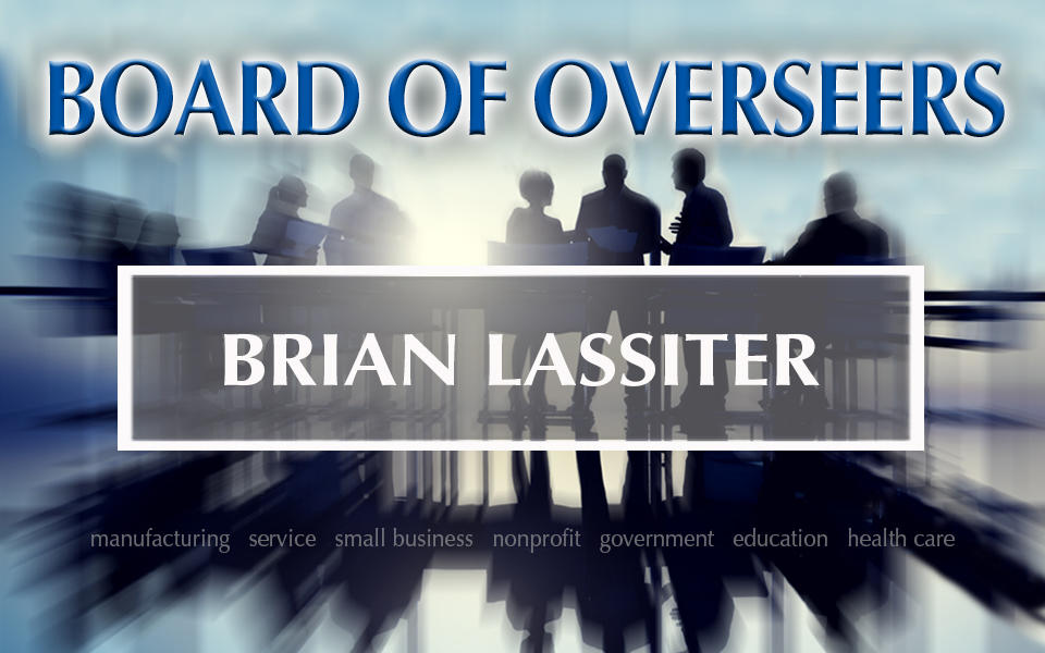 Photo of Board of Overseer Brian Lassiter.