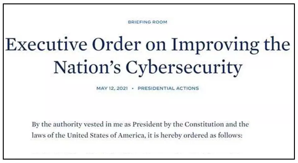Executive Order on Improving the Nation's Cybersecurity Image