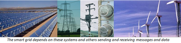 The smart grid depends on these interoperable systems to send and receive messages and data