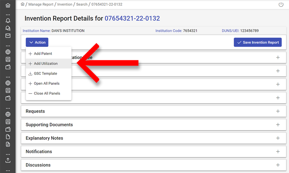 Add utilization screenshot.