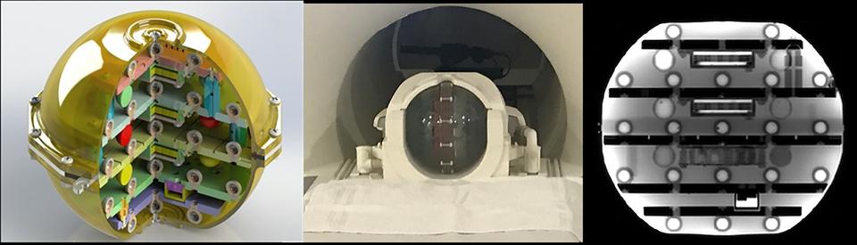 MRI system phantom