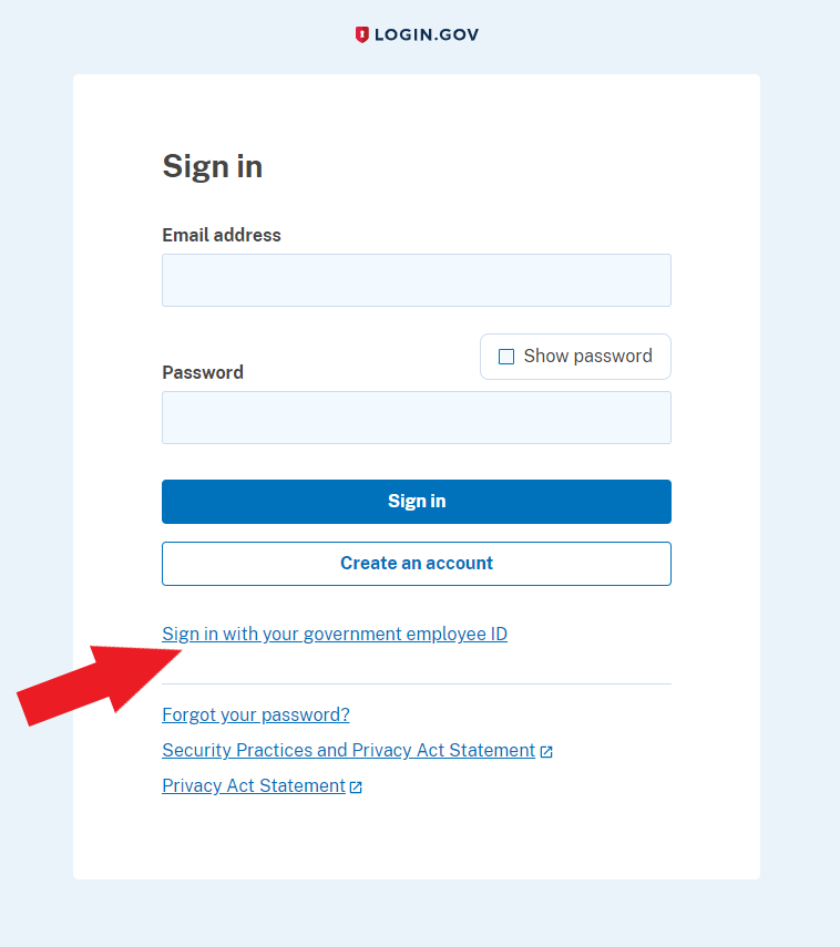 Login screenshot.