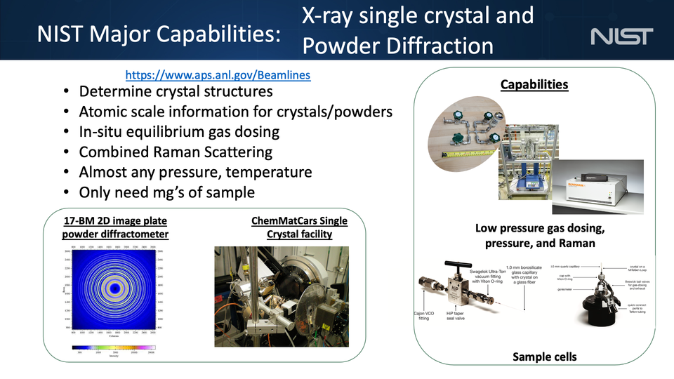 DAC-X-ray single crystal and Powder Diffraction