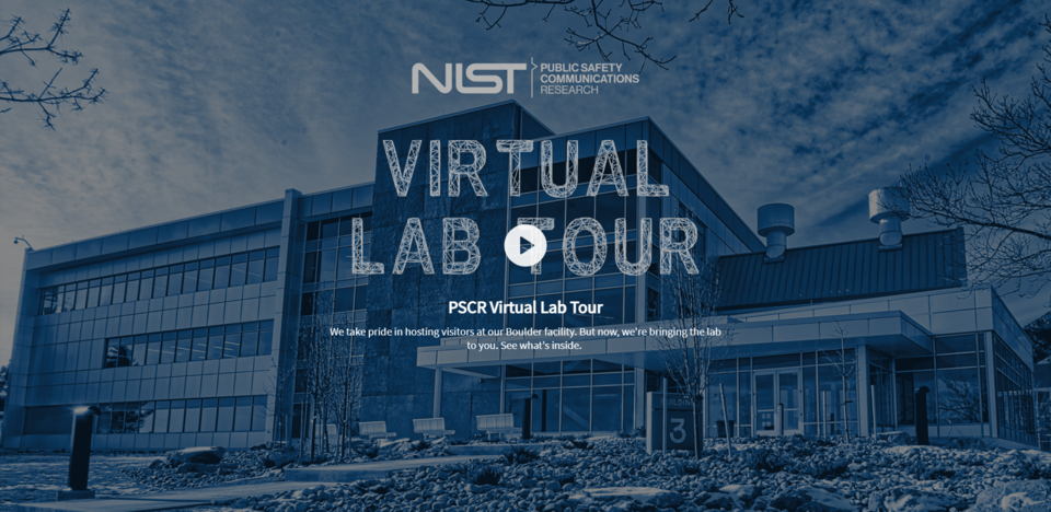 NIST Public Safety Communications Research Virtual Lab Tour
