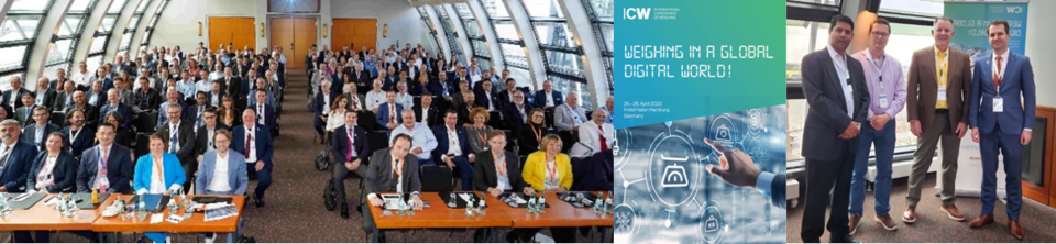 Photos of attendees at ICW conference April 2023 in Hamberg, Germany
