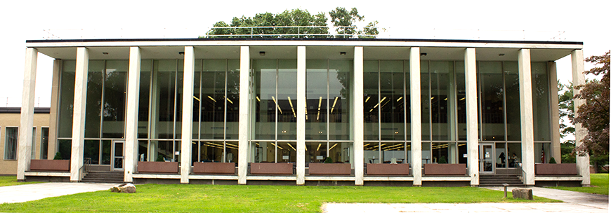 NIST Research Library & Museum Facade on the Gaithersburg, MD Campus