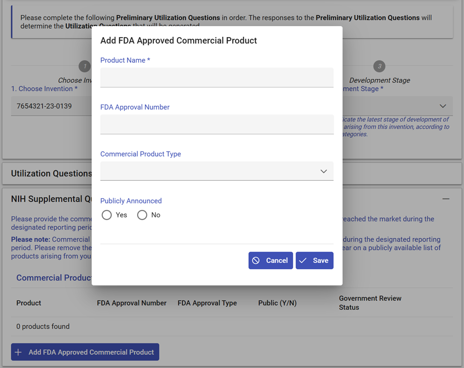 FDA Approved Commercial Product