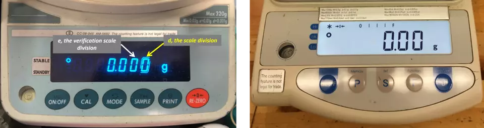 Image of digital scales
