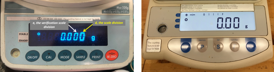 Image of digital scales