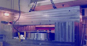 first block of the upper yoke of the SURF III