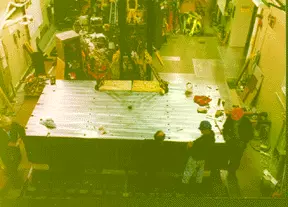 assembled lower yoke of the SURF III