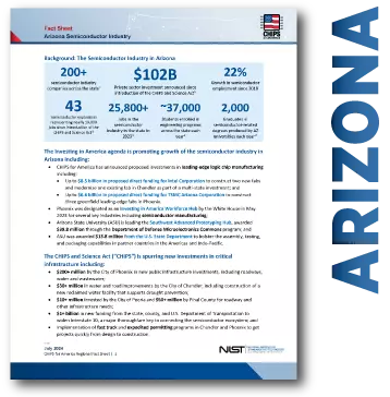 snippet of arizona fact sheet page 1