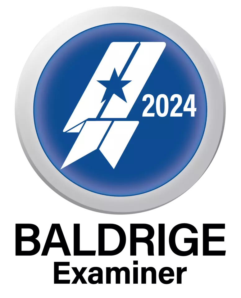 2024 Baldrige Examiner Badge PNG Format