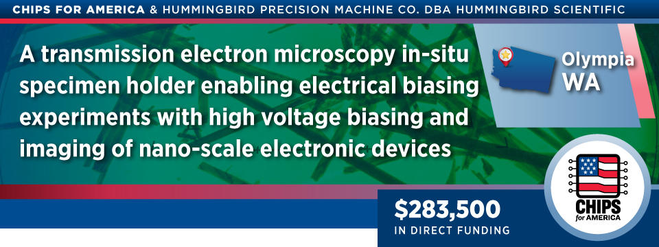 SBIR Hummingbird OlympiaWA Award Page Banner