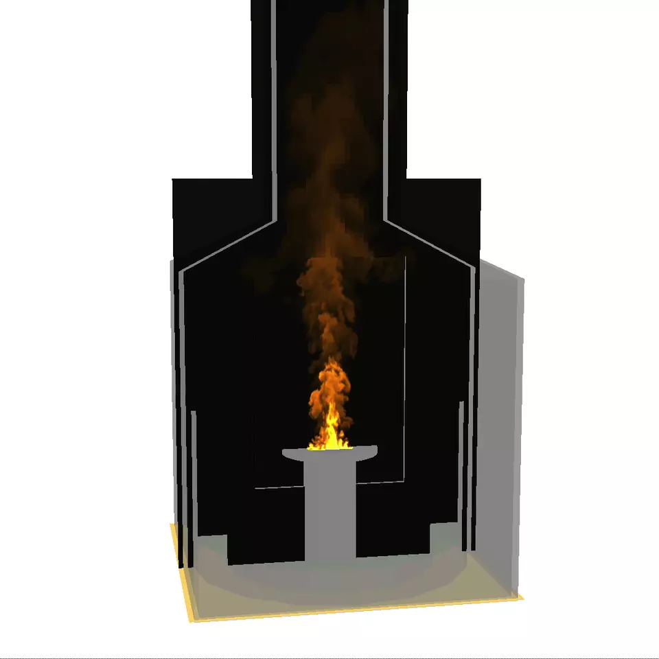 Sandia FLAME facility with FDS 7 beta