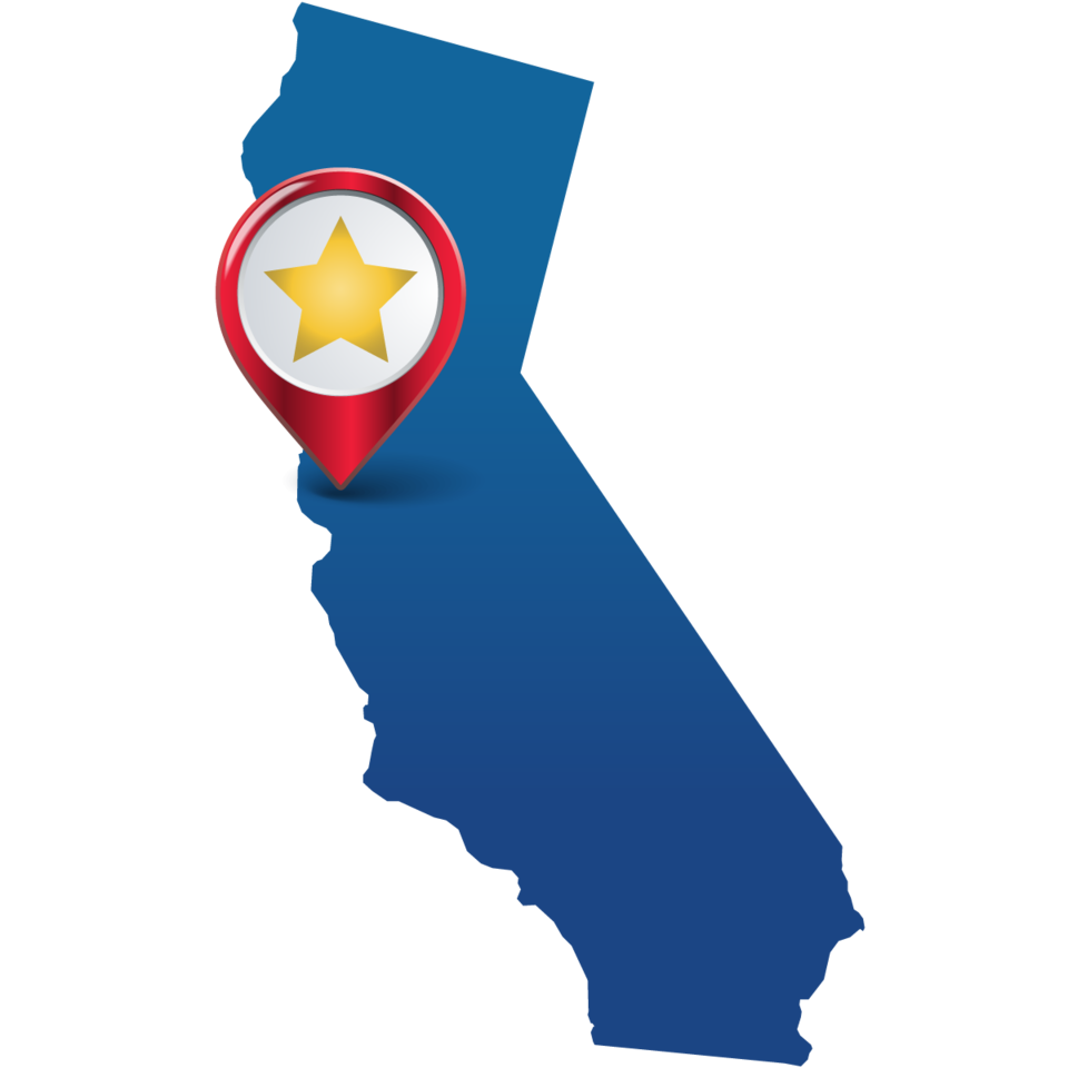 PMT state star graphic of San Jose, CA