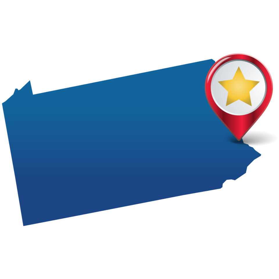 PMT state star graphic of Bethlehem, PA