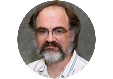 person with gray-brown hair and a gray-brown beard
