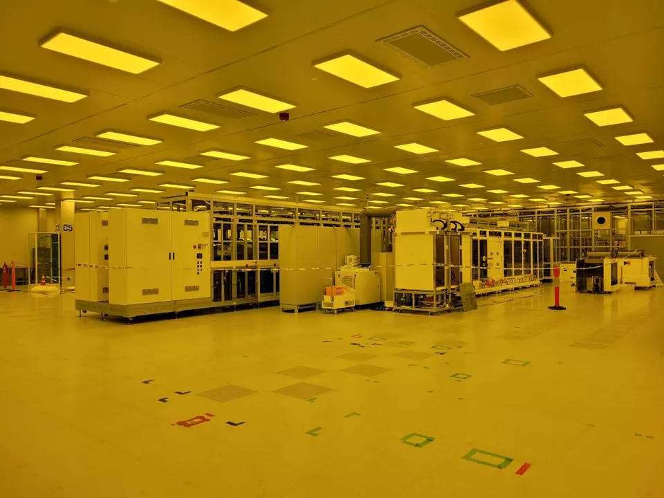 Photo of Absolics equipment installation
