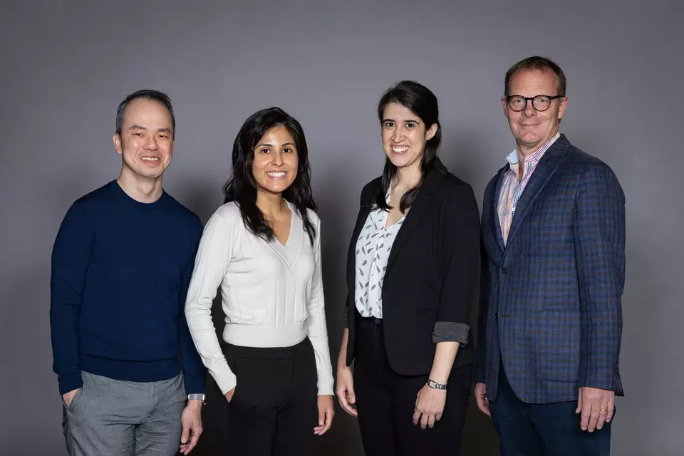 Christopher Soles, Katherine Evans, Polette Centellas, Edwin Chan