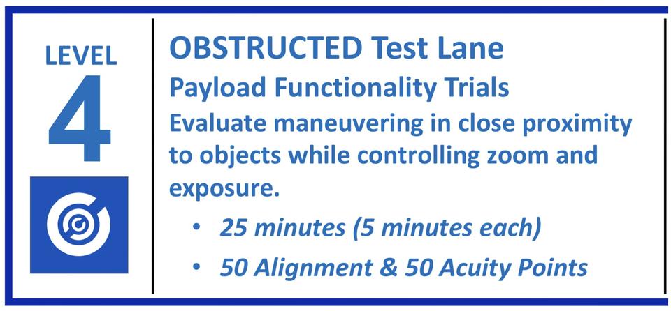 Level 4 Obstructed Test Lane
