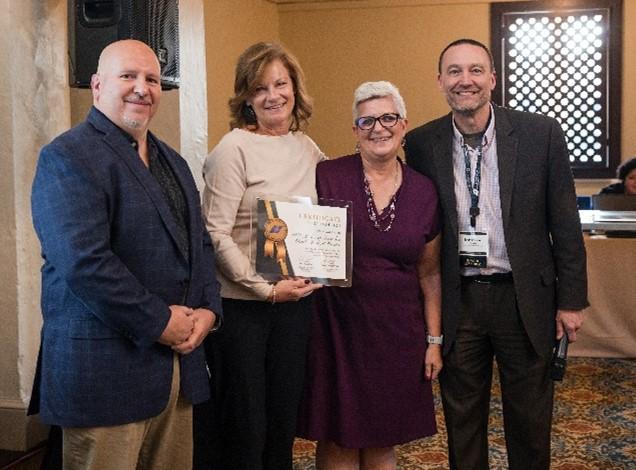 WVU Medicine Camden Clark Medical Center staff members receive an Alliance award